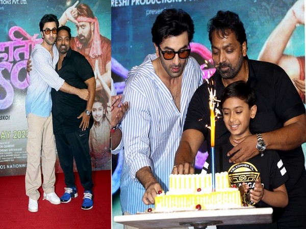 Dehati Disco song launch: Ranbir celebrates Ganesh Acharyas birthday, pics inside