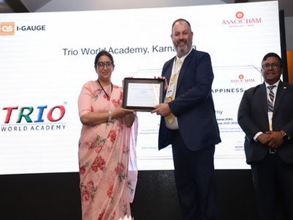 TRIO World Academy honoured with Institution of Happiness award from QS I-GAUGE