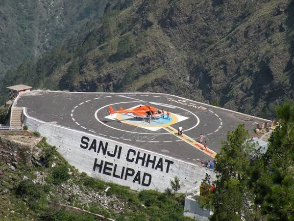 Helicopter services suspended due to strong winds, low visibility at J-Ks Sanji Chhat helipad