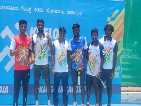 My dream is to represent India in Davis Cup one day, says Anna Universitys Lohithaksha Bathrinath