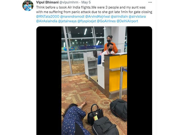 Delhi: Woman suffers panic attack after Air India denies her request to board flight