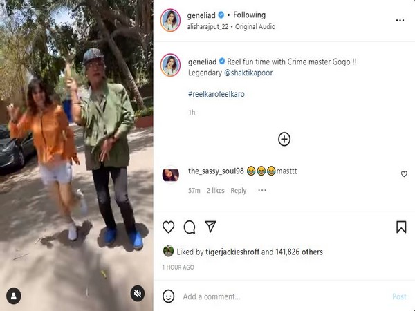 Genelia Deshmukh, Shakti Kapoor dance on Fevicol Se