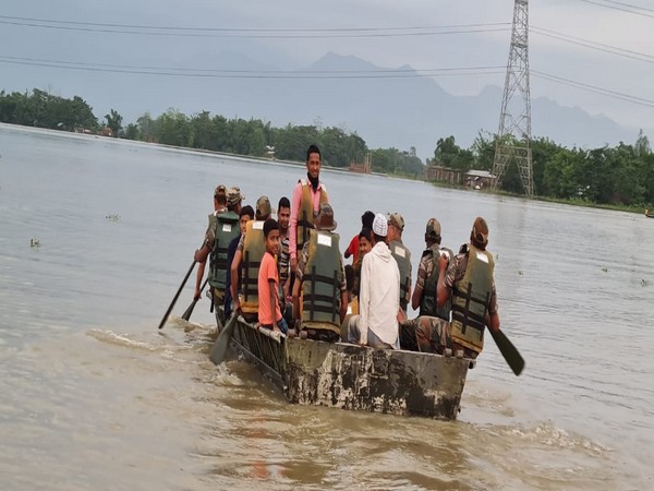 Indian Army launches rescue operations in flood-hit Assams Cachar