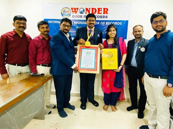 Sudheer Sandra, Psychologist, founder of SUPAR school - Worlds First Digital Parallel School, enters the International Wonder Book of Records