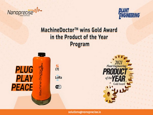 MachineDoctor honoured as the Product of the Year by Plant Engineering
