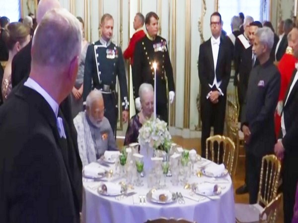 PM Modi attends dinner at Danish monarchs palace