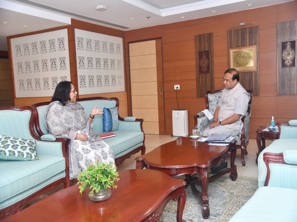 Assam CM discusses flood-affected highways issue with NHAI Chairperson