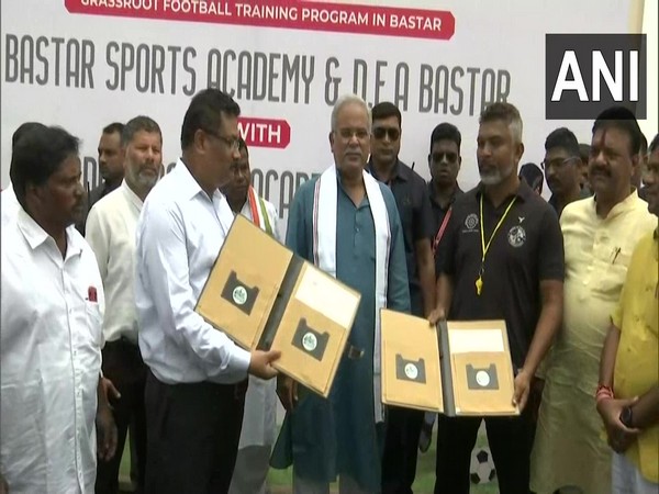 CM Baghel inaugurates Chhattisgarhs first football ground in Jagdalpur with running track recognized by FIFA