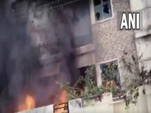 Naming Konaseema district after Ambedkar leads to protest, Andhra MLAs house set on fire