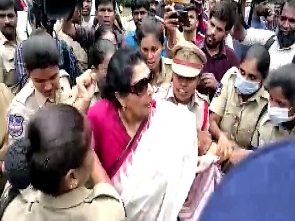 Hyderabad Police books Renuka Chowdhury, 200 others for unlawful assembling at protest site in Telangana