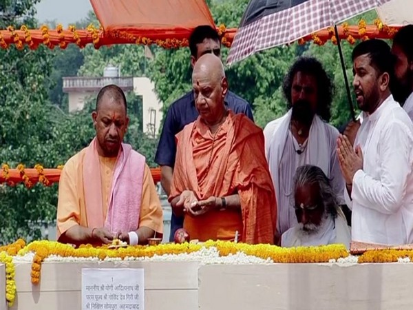 Ayodhya: CM Yogi lays foundation stone of Ram Mandirs Garbha Griha