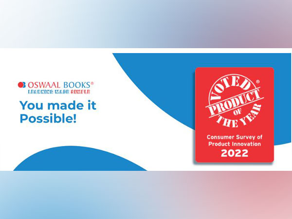Oswaal CBSE ICSE Question Banks awarded with Product of the Year 2022, as per Nielsen Nation Wide Survey