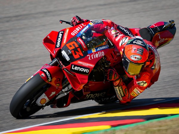 German Moto GP: Ducatis Francesco Bagnaia takes pole position