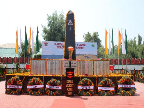 Commemorative events organised by Indian Army to pay honour to Kargil Victory Flame at J-Ks Anantnag