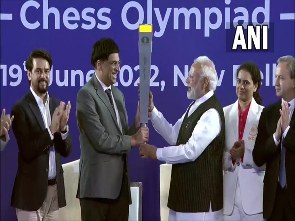 Viswanathan Anand terms receiving Chess Olympiad torch from PM Modi as the moment like no other