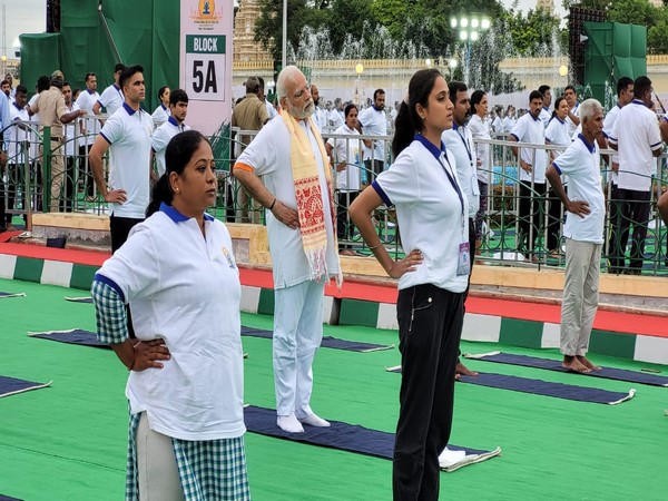 International Yoga Day: Transgenders perform yoga with PM Modi, say they feel honoured