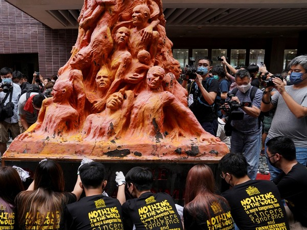 Tiananmen Squares Pillar of Shame statue replica to be unveiled in Taiwan