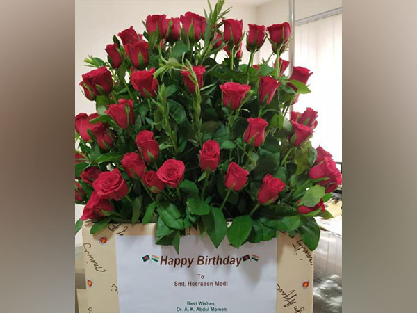 Bangladesh Foreign Minister sends birthday greetings with 100 roses to PM Modis mother