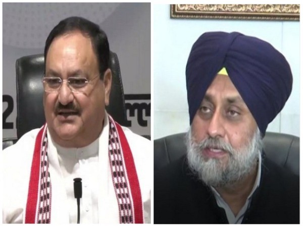 Nadda dials SADs Sukhbir Badal to seek support for NDAs presidential candidate Droupadi Murmu