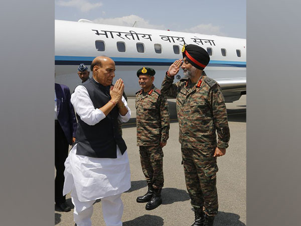 Rajnath Singhs 2-day visit to J-K commences as he reaches Srinagar