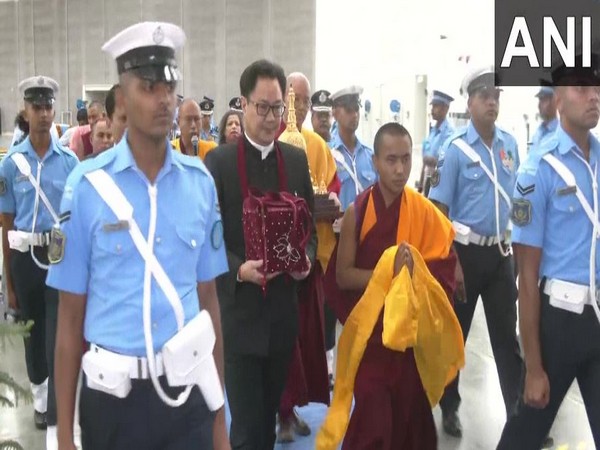 Kiren Rijiju leaves for Mongolia with Lord Buddhas relics