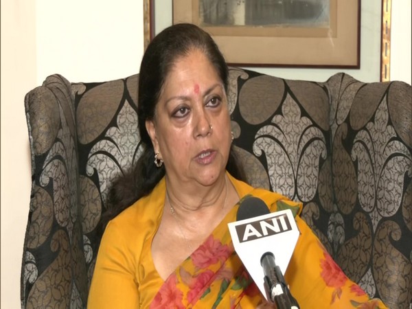 CM Gehlots focus is only politics, not on governance: Former Rajasthan CM Vasundhara Raje