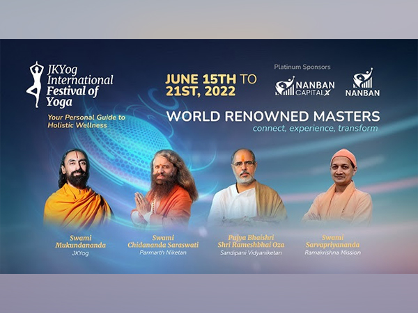 Globally renowned experts at JKYogs International Festival of Yoga 2022