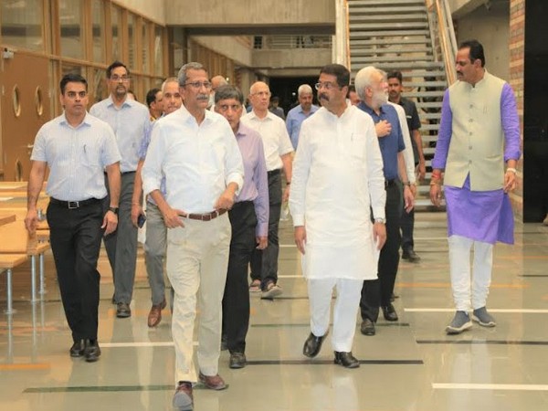 Union Education Minister Dharmendra Pradhan lauds Ahmedabad Universitys unique learning environment