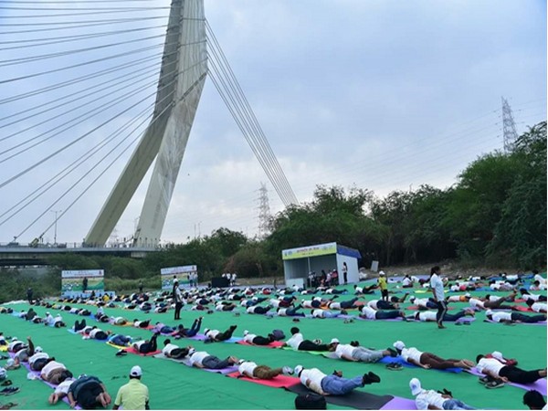 To mark International Day of Yoga, NMCG organizes Ghat Par Yog
