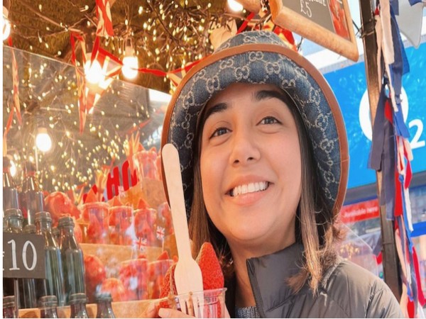 Watch: Prajakta Koli aka MostlySane does Nach Punjaaban hook step on harness