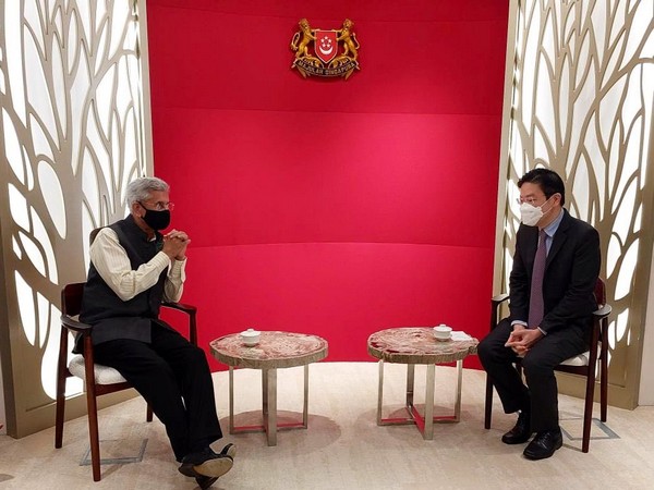 Jaishankar discusses boosting bilateral ties with Singapores Dy Prime Minister