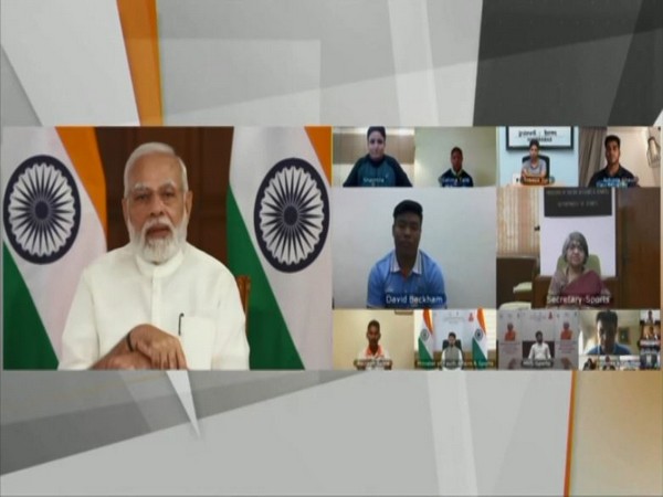 "All athletes are brand ambassadors of New India": PM Modi interacts with Indian contingent bound for CWG