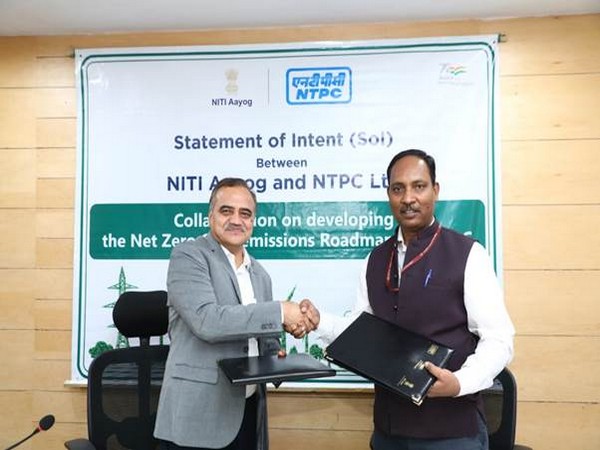 NTPC signs statement of intent with NITI Aayog to develop net zero GHG emissions roadmap