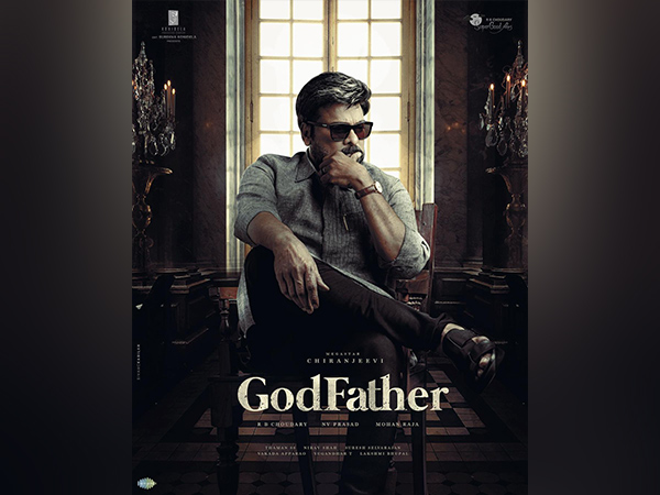 GodFather First Look: Megastar Chiranjeevi slays in style as powerful politician