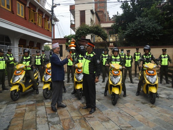 Nepals Lalitpur city Police becomes countrys 1st local body to use electric vehicles