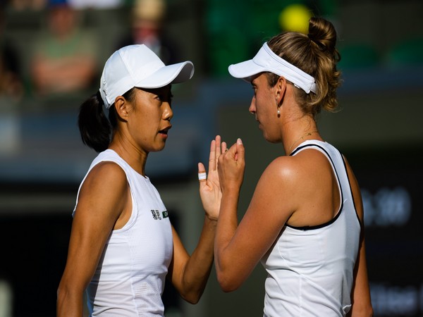 Wimbledon: Mertens-Shuai beat Collins-Krawczyk to reach womens doubles final