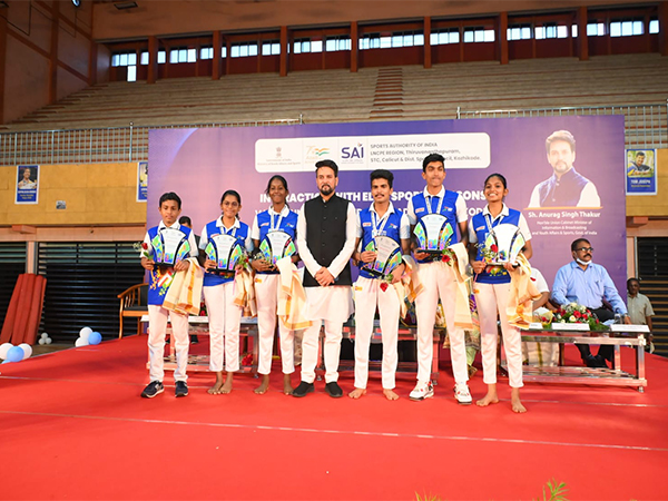 Anurag Thakur visits SAIs Calicut Centre to interact with athletes