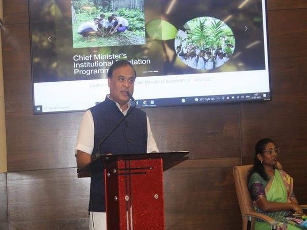 Himanta Biswa Sarma launches Chief Ministers institutional plantation programme