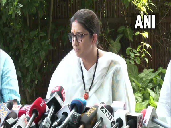Smriti Irani says Congress allegations against her daughter malicious,  made on directions of Gandhi family