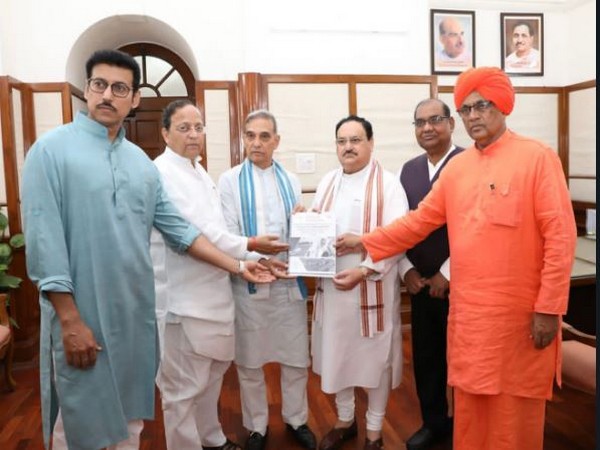 Sadhus self-immolation case in Bharatpur: BJP Committee submits report to JP Nadda