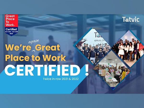 Tatvic is recognized as a Great Workplace in the great place to work survey 2022; two years in a row