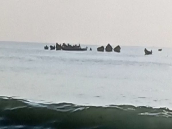 Tension prevails after unidentified persons set afire boats and fishing nets near APs Jalari Yendada