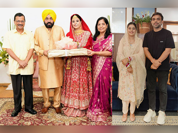 Bridal label Akriti by Shakun dresses Gurpreet Kaur for her wedding with Punjab CM