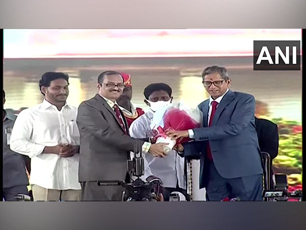 CJI Ramana inaugurates newly constructed court building complex in Andhras Vijayawada