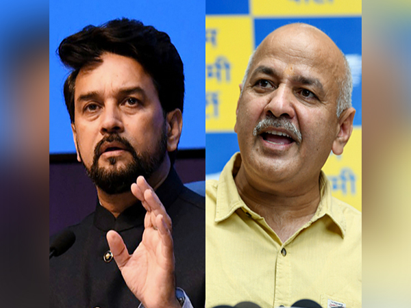 BJP, AAP trade barbs over CBI raid at Sisodias residence, Anurag Thakur takes "Money Shh" jibe at Delhi Dy CM