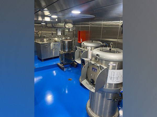 Vikrant equipped with automated galley, capable of producing 5,000 meals a day serving 1,700 sea warriors