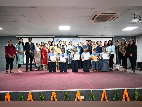 SRM University and Gut Microbiota and Probiotic Science Foundation (India) organise "Probiotics Awareness Day" in Sonipat for school students