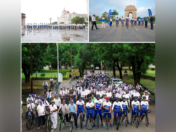 1700 km Chain Reaction Cyclothon India gate to Mumbai to promote nuclear energy