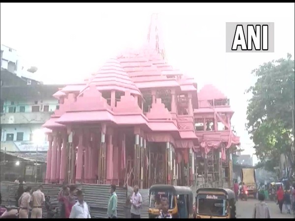 Ahead of festival, construction of 120-feet high replica of Ayodhyas Ram temple underway in Maha