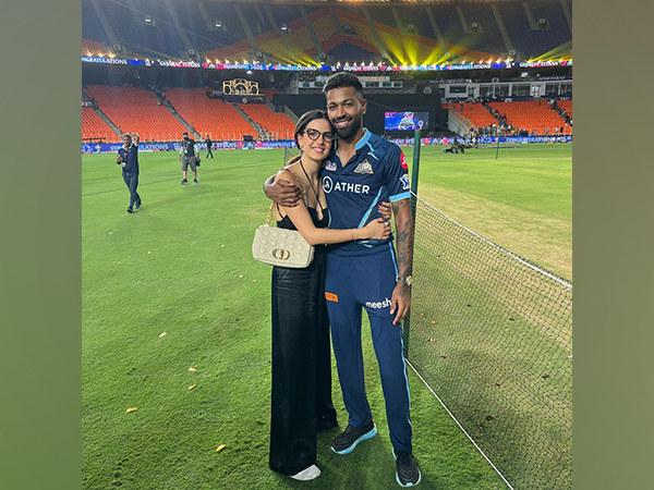 Hardik Pandyas wife Natasa beams with pride as he helps India defeat Pakistan in Asia Cup match
